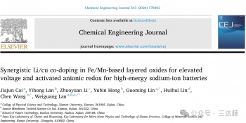 厦门大学、福州大学、888集团联合团队在钠离子电池研发领域取得主要希望